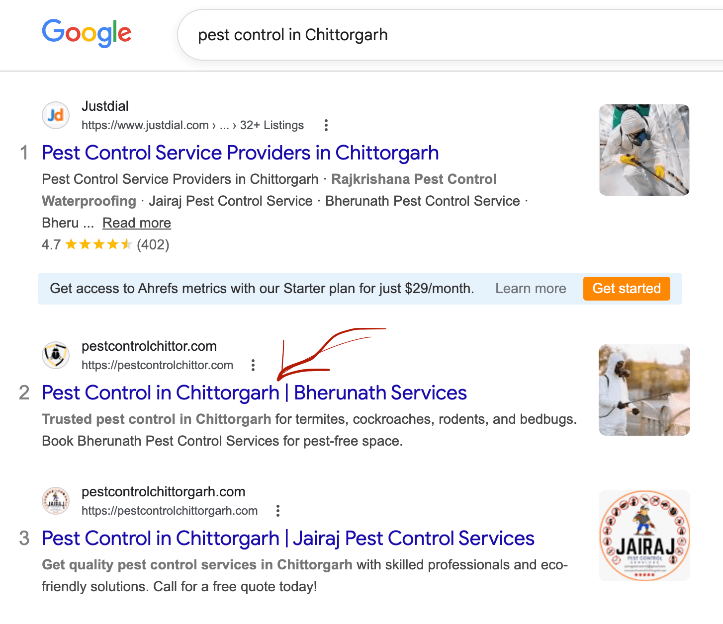 Bherunath Pest Control Featured Image